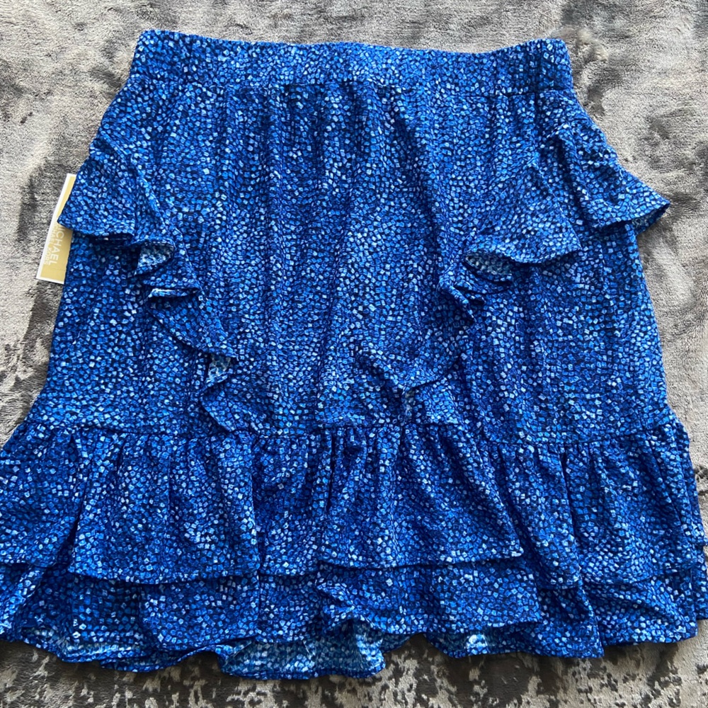 NWT Michael Kors Ruffled Skirt
